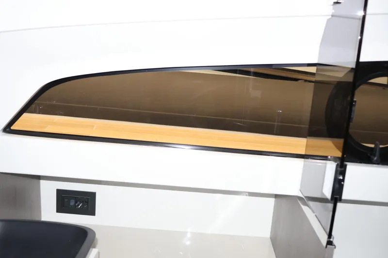 Yacht Photos Pics 2026 SACS 13 interior detail with sleek window design and modern finish.