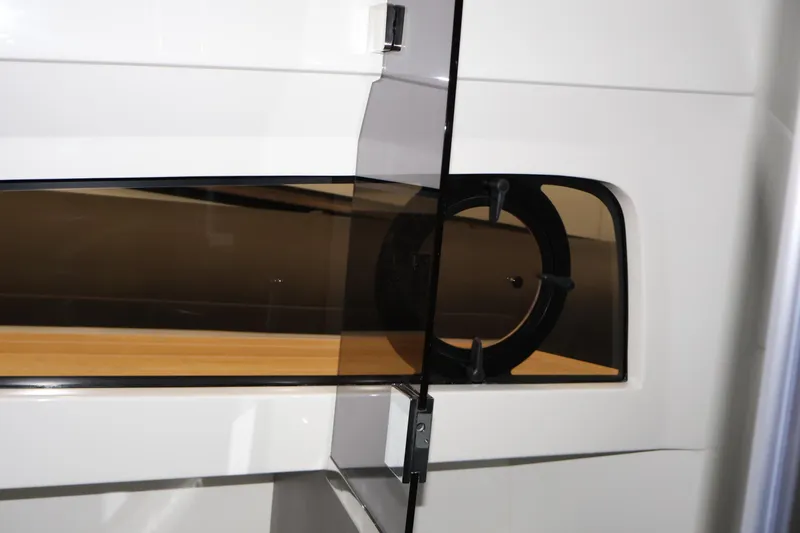  Yacht Photos Pics Interior view of 2026 SACS 13 boat with sleek design and modern features.