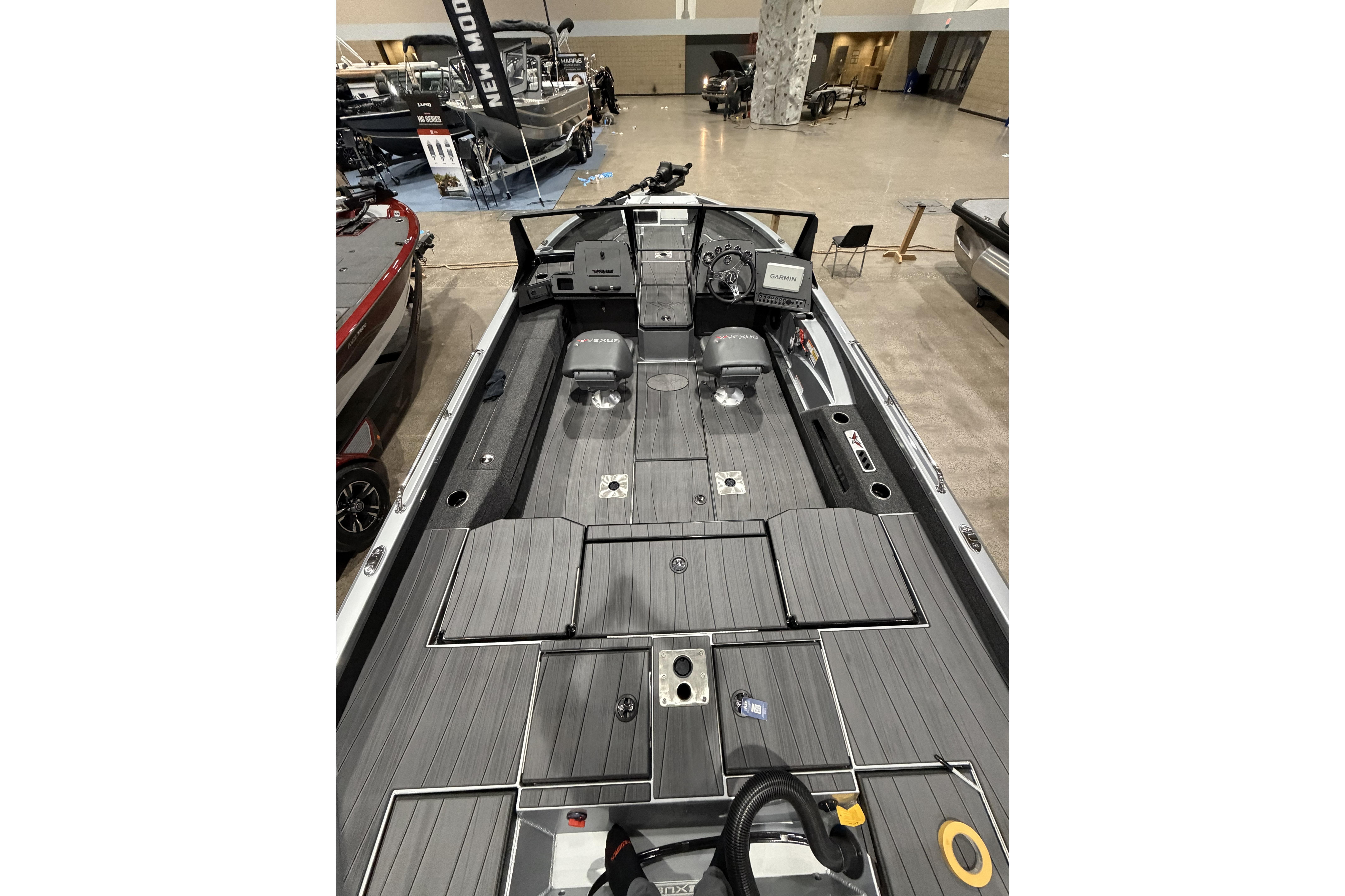 2026 Vexus ADX 190 boat interior with sleek design and modern features.