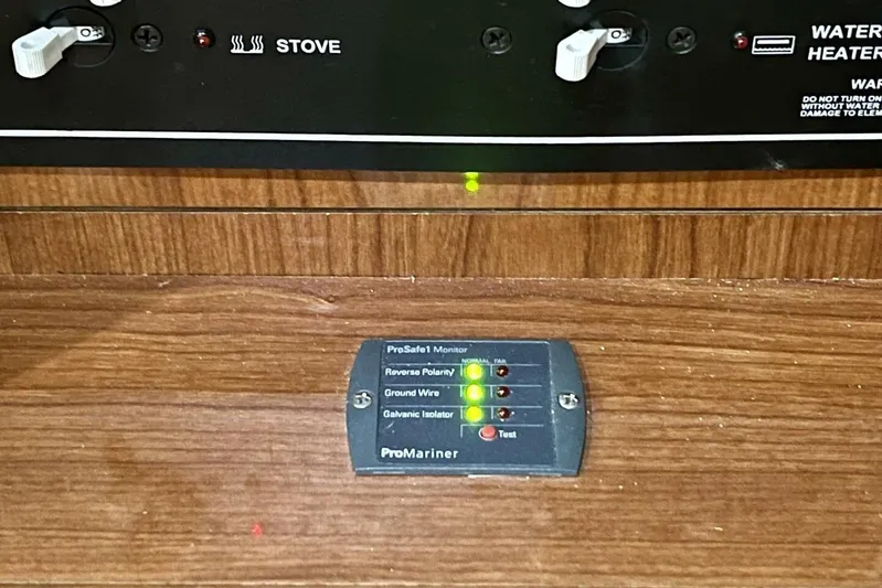  Yacht Photos Pics Control panel of 2008 Regal Commodore 3760 IO with ProMariner ProSafe II monitor.