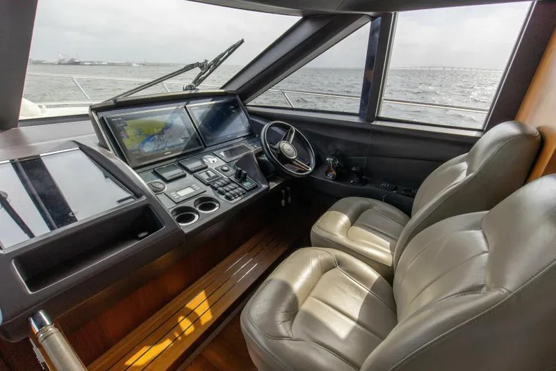 Elisea Yacht Photos Pics Lower Helm