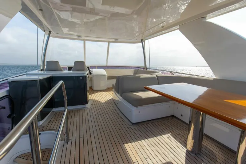 Elisea Yacht Photos Pics Flybridge