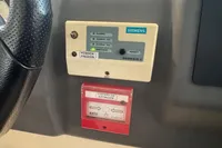 Control panel on a 2007 Astondoa 53 Open yacht, featuring Siemens Genesis II system.