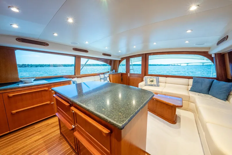 Lisa K Yacht Photos Pics Billy Holton 64 Lisa K - Galley