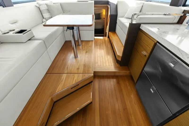 Wild Blue Yacht Photos Pics Galley/Dinette