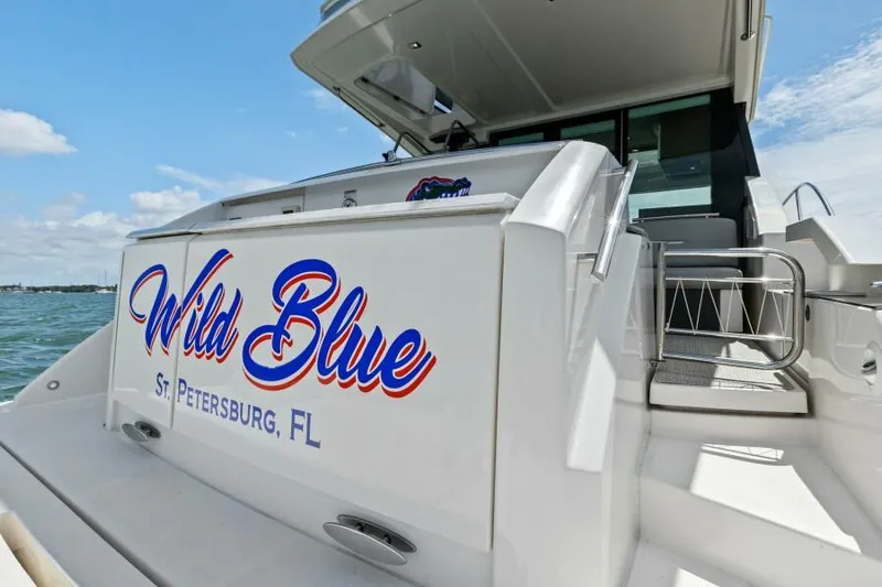 Wild Blue Yacht Photos Pics Cockpit