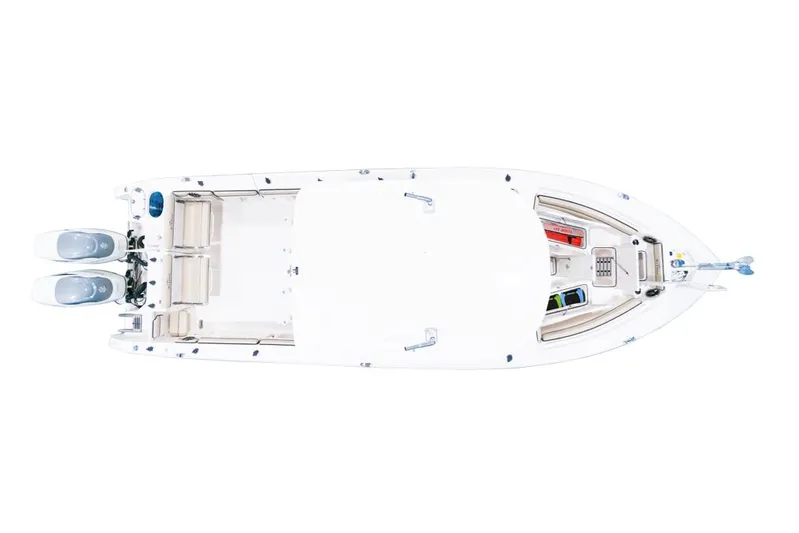  Yacht Photos Pics Manufacturer Provided Image: Aerial view of Sea Chaser 30 HFC CC boat, 2026 model.