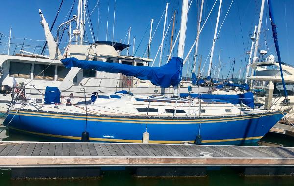 1984 Hunter 37 Cherubini Cutter