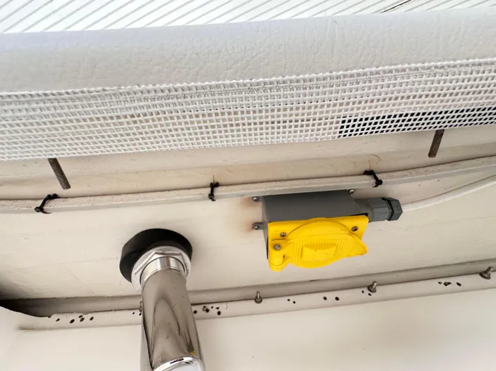  Yacht Photos Pics 2019 Jupiter 30 HFS boat interior wiring and plumbing details.