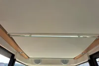 Interior ceiling of 2023 Nimbus Commuter 8 boat with modern design elements.