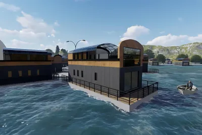 2025 Luxury Homes Houseboat