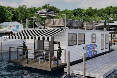 Custom Hank's 40 Houseboat