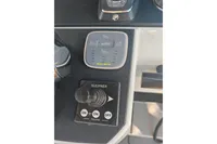 Control panel of 2022 Saxdor 320 GTO with Sleipner thruster and Mente Marine system.
