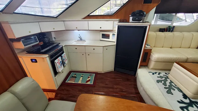 North Star Yacht Photos Pics Galley Starboard