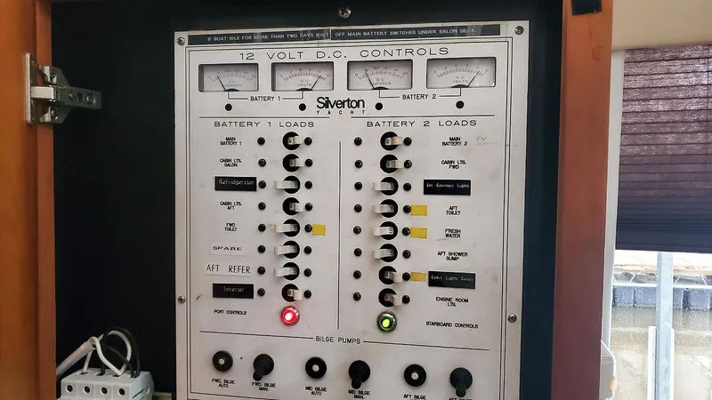 North Star Yacht Photos Pics DC Electrical Panel
