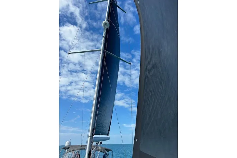Agua Especial Yacht Photos Pics Sailing on a 2016 Jeanneau 54 yacht with blue skies and ocean view.