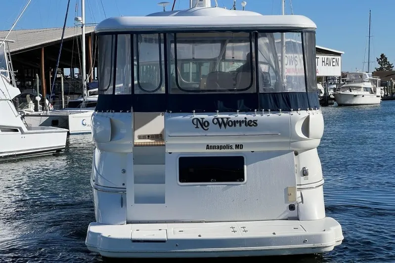  Yacht Photos Pics 2008 Cruisers 455 Motor Yacht docked in Annapolis, MD marina.