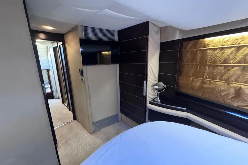  Yacht Photos Pics Luxurious interior of 2006 Azimut 68S yacht with modern design and elegant furnishings.