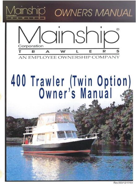 2005 Mainship 400
