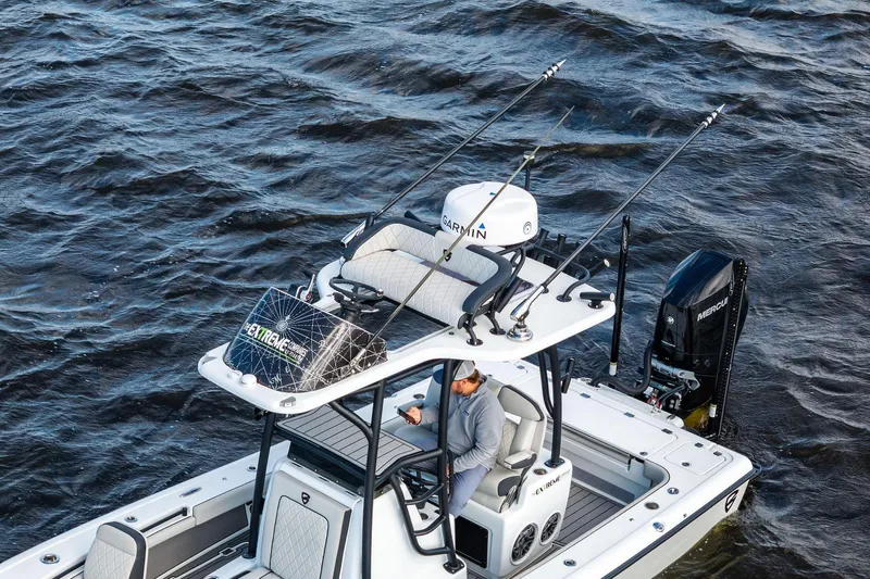  Yacht Photos Pics 2021 Barker Boatworks 26 Open on water, equipped with Garmin technology.