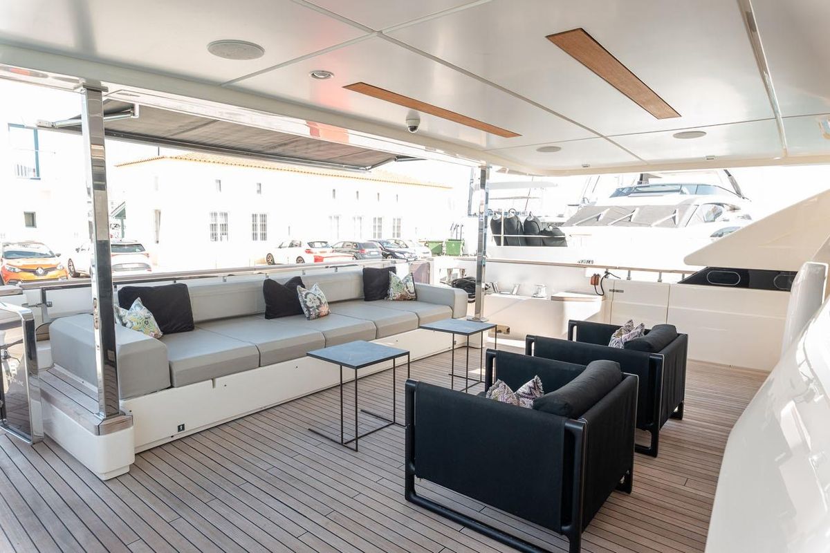 2018 Ferretti Yachts 123 