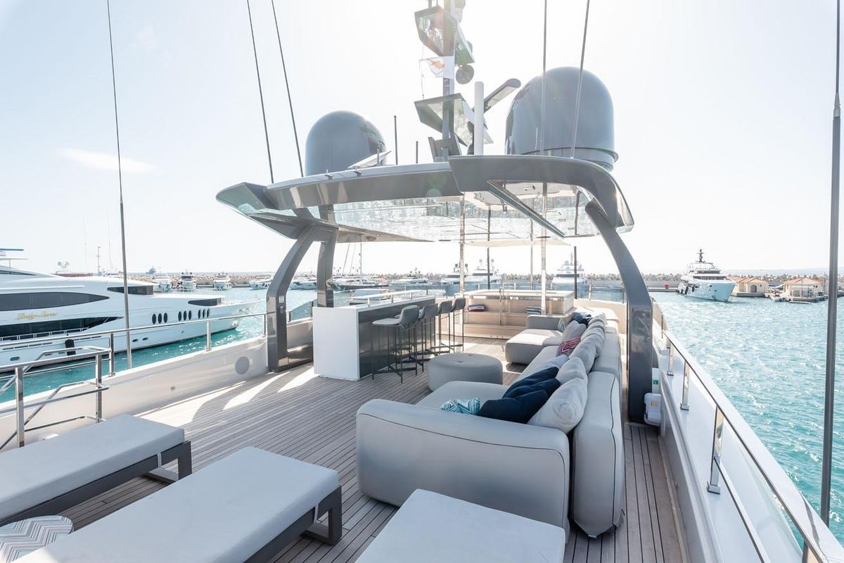 2018 Ferretti Yachts 123 