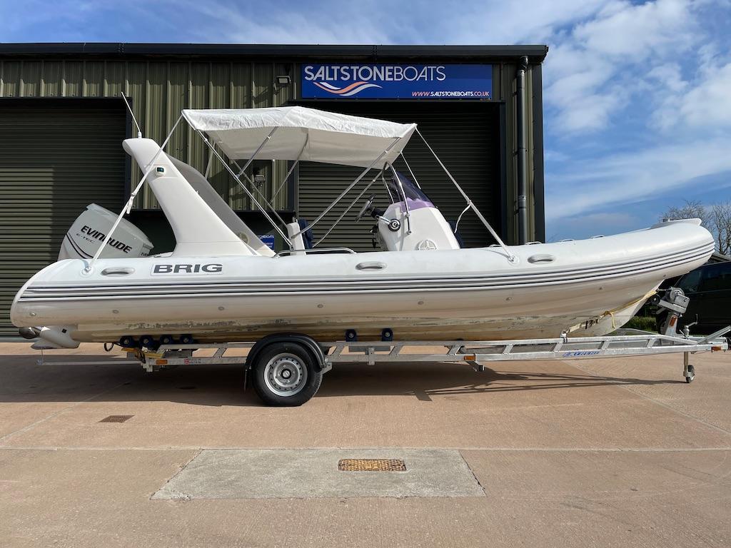 Brig Eagle 645 Rib Boat 6m 2012 Devon Boats and Outboards