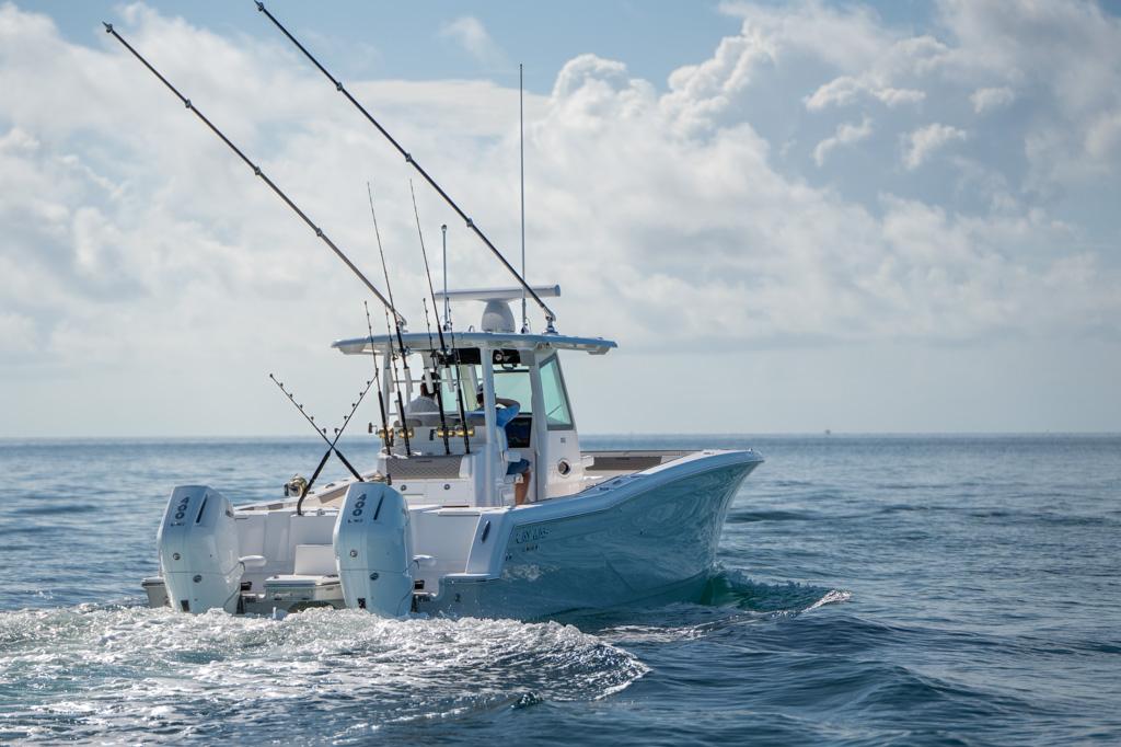 Best New Catamaran Fishing Boat for 2023?? The Caymas 34CT Review