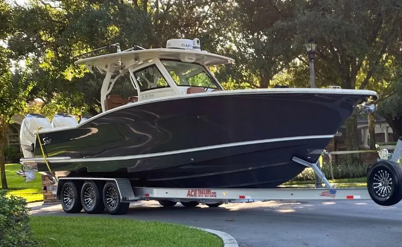  Yacht Photos Pics 2018 Scout 355 Lxf - Image 26