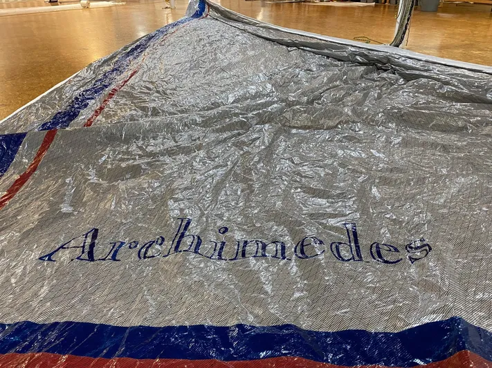 Archimedes Yacht Photos Pics Custom North Sails Code Zero