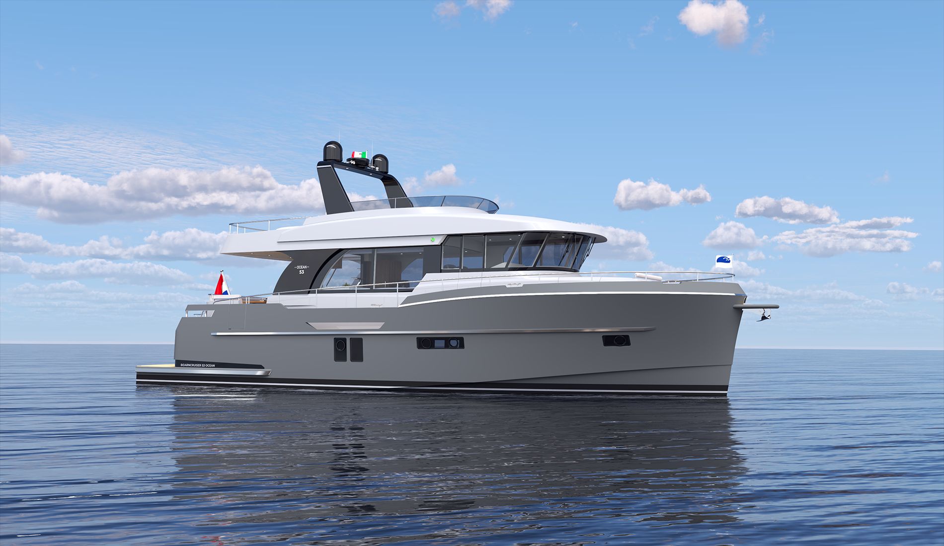 2025 Boarncruiser 53 Ocean - Flybridge
