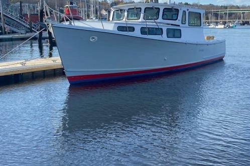 1991 Custom Bass Harbor Boat Co. Cruiser
