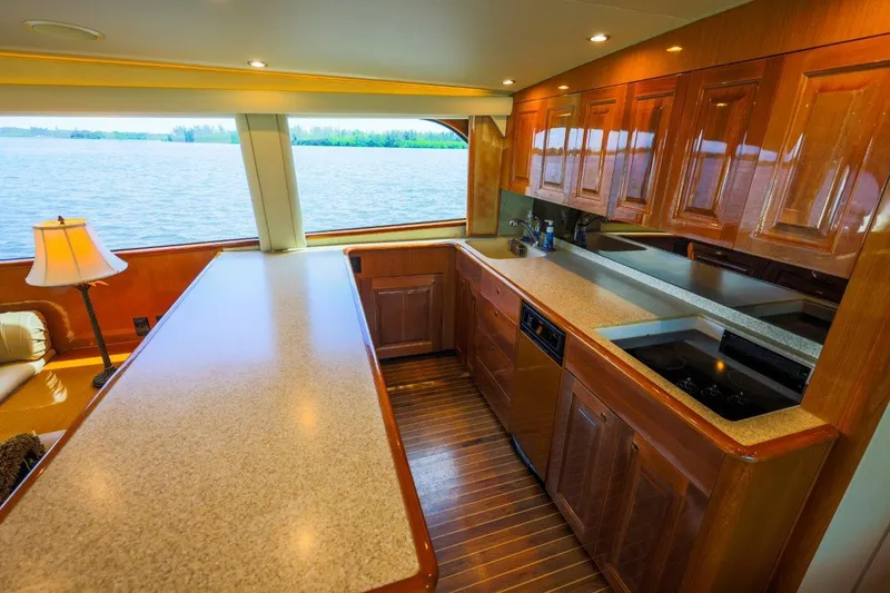 Sarah K Yacht Photos Pics Viking 65 Sarah K - Galley