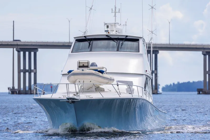 Sarah K Yacht Photos Pics Viking 65 Sarah K - Bow Profile