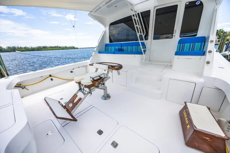 Sarah K Yacht Photos Pics Viking 65 Sarah K - Cockpit, Fighting Chair