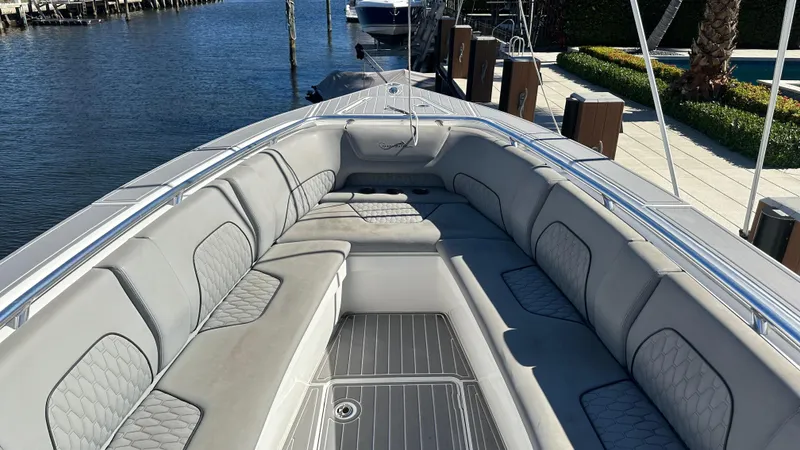  Yacht Photos Pics 2021 Blackwater 36 SF boat with spacious seating and sleek design.