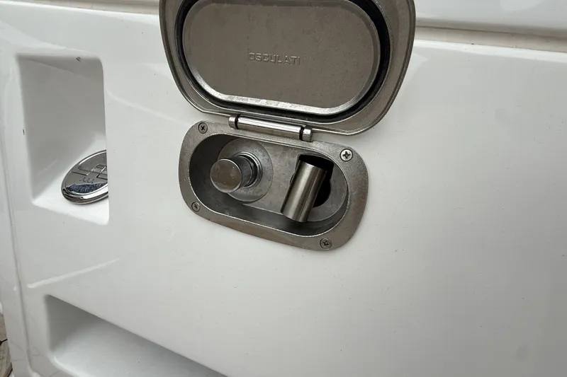 Five 3 Yacht Photos Pics Fuel cap and compartment on a 2024 Pardo Yachts 50.