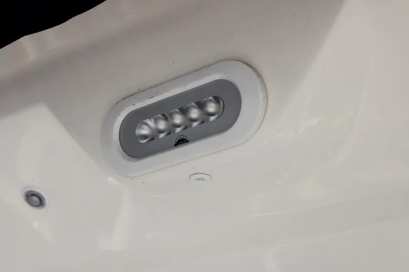  Yacht Photos Pics LED light fixture on a 2021 Boston Whaler 320 Vantage boat.