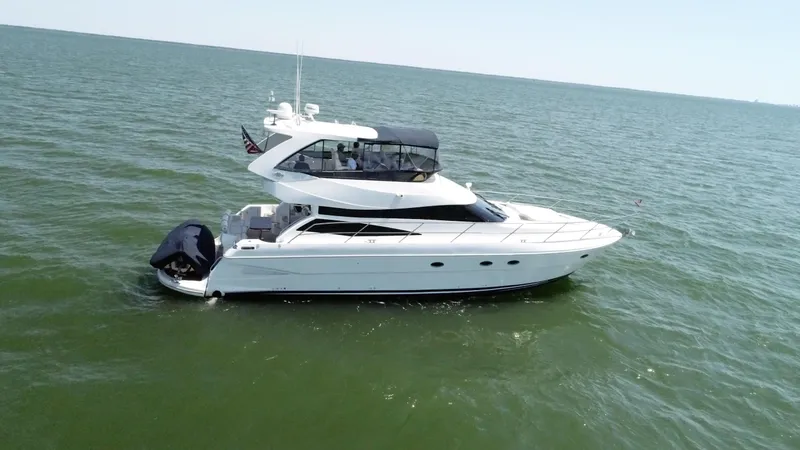 Parlay Yacht Photos Pics 2001 Neptunus 56 Flybridge- Profile