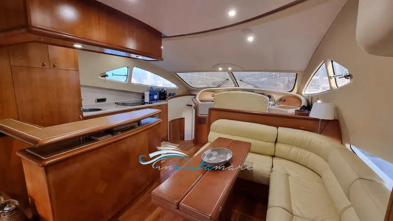  Yacht Photos Pics Aicon 56 dinette 3