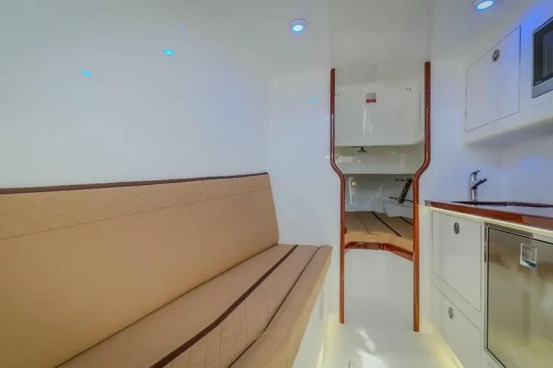 Game On Yacht Photos Pics 2024 Maverick Yachts Costa Rica 36 Walkaround- GAME ON- Galley