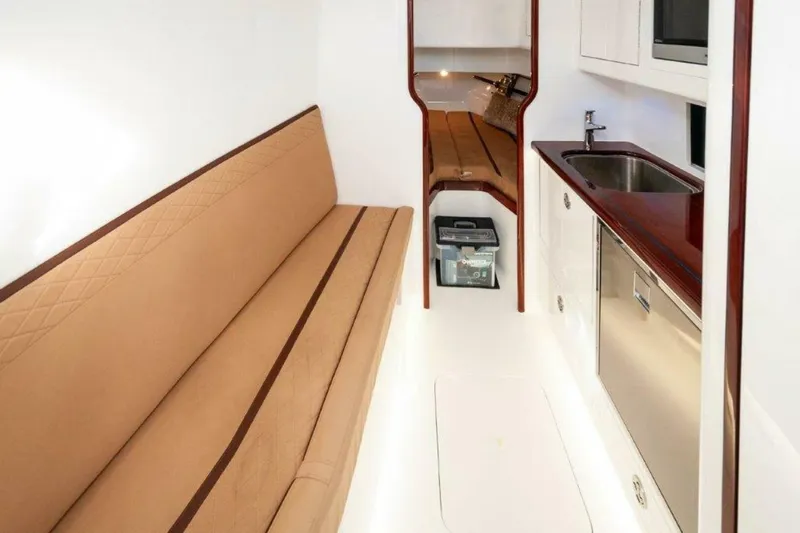 Game On Yacht Photos Pics 2024 Maverick Yachts Costa Rica 36 Walkaround- GAME ON- Galley