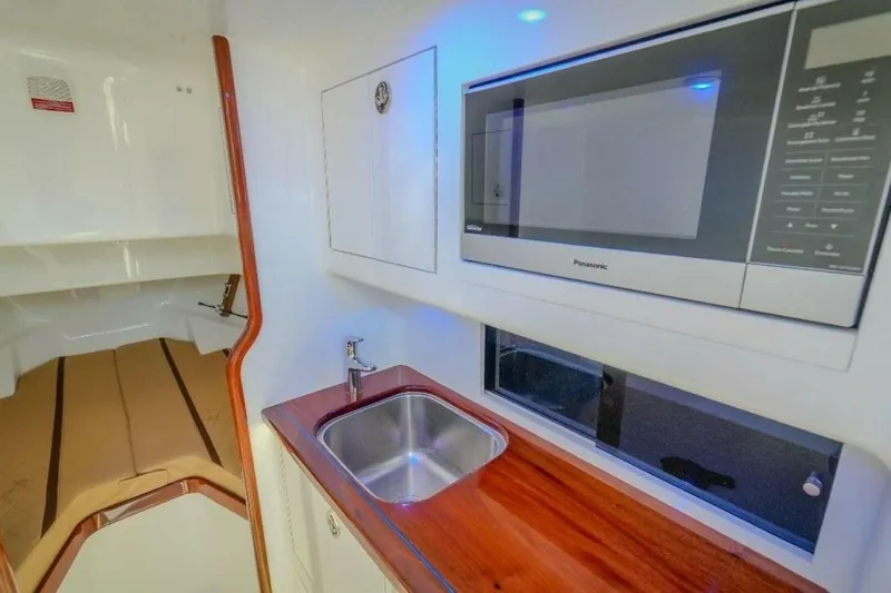 Game On Yacht Photos Pics 2024 Maverick Yachts Costa Rica 36 Walkaround- GAME ON- Galley