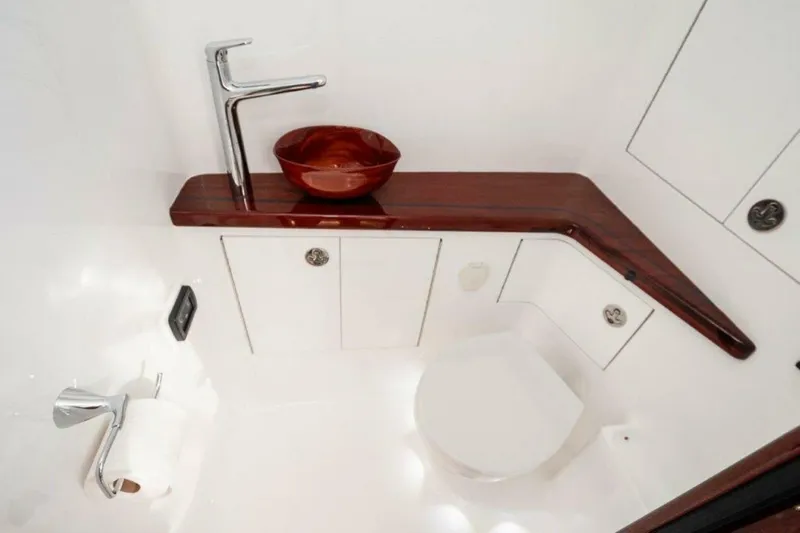 Game On Yacht Photos Pics 2024 Maverick Yachts Costa Rica 36 Walkaround- GAME ON- Head