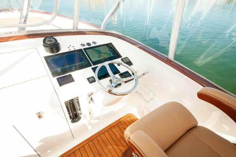 Game On Yacht Photos Pics 2024 Maverick Yachts Costa Rica 36 Walkaround- GAME ON- Helm