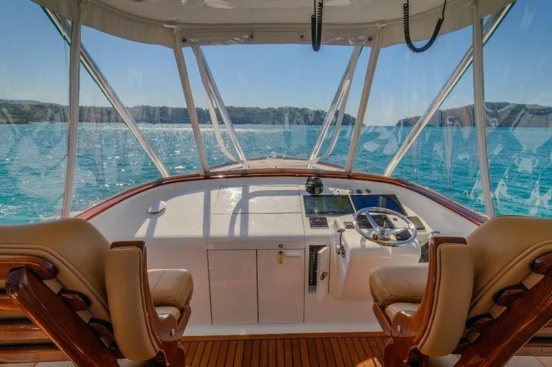 Game On Yacht Photos Pics 2024 Maverick Yachts Costa Rica 36 Walkaround- GAME ON- Helm