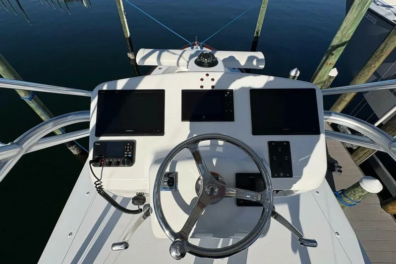 Game On Yacht Photos Pics 2024 Maverick Yachts Costa Rica 36 Walkaround- GAME ON- Tower Controls