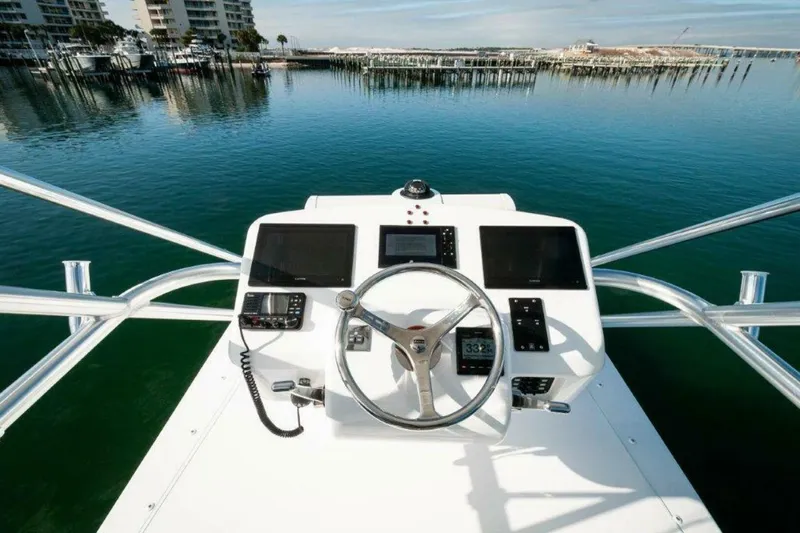 Game On Yacht Photos Pics 2024 Maverick Yachts Costa Rica 36 Walkaround- GAME ON- Tower