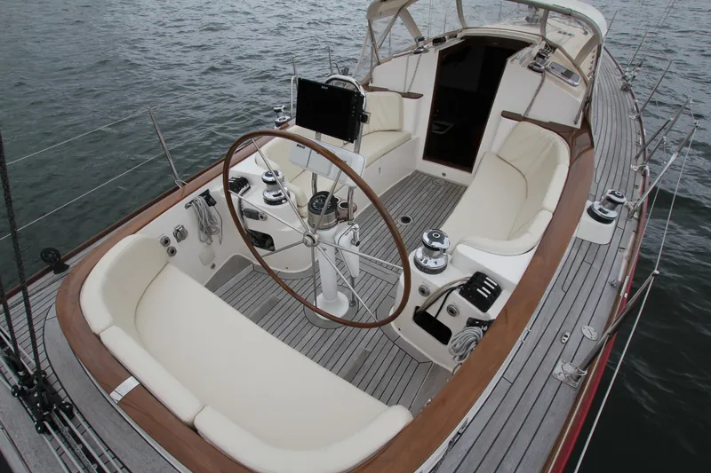 Sweet P Yacht Photos Pics Cockpit from aft S