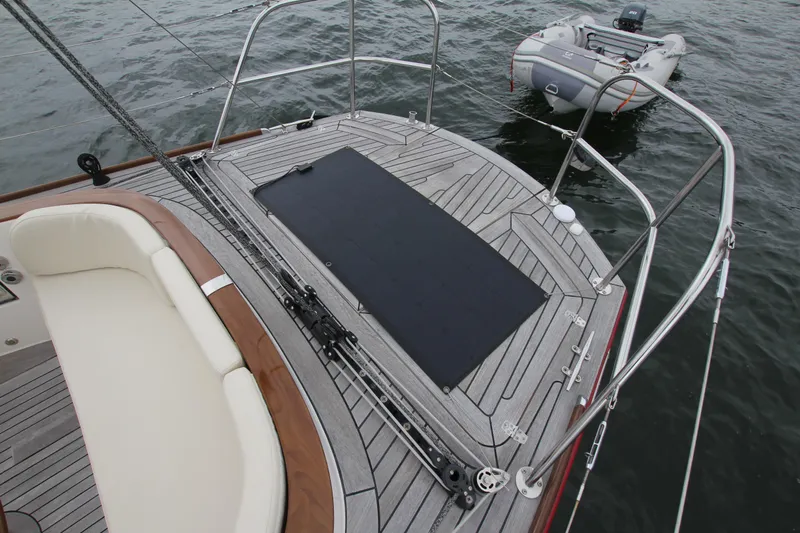 Sweet P Yacht Photos Pics Aft deck from P